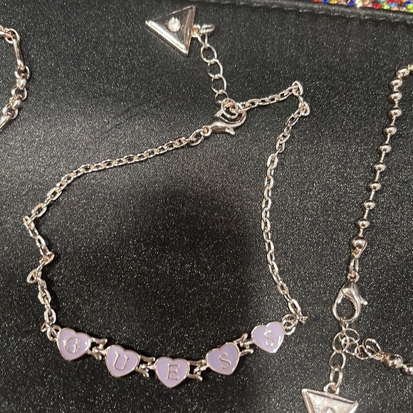 3 pc. Guess ankle Bracelets - Picture 4 of 7